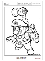 Mario And Sonic boyama sayfaları